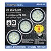3-Pk LED Puck Work Lights  - $11.99