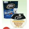 Cesar Wholesome Bowls Wet Dog Food or Dog Treats - 2/$7.00