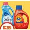 Tide Laundry Detergent, Downy Ultra Fabric Softener or Bounce Sheets - $5.99