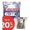 Cascade Dishwasher Detergent or Glade Air Freshener - Up to 20% off